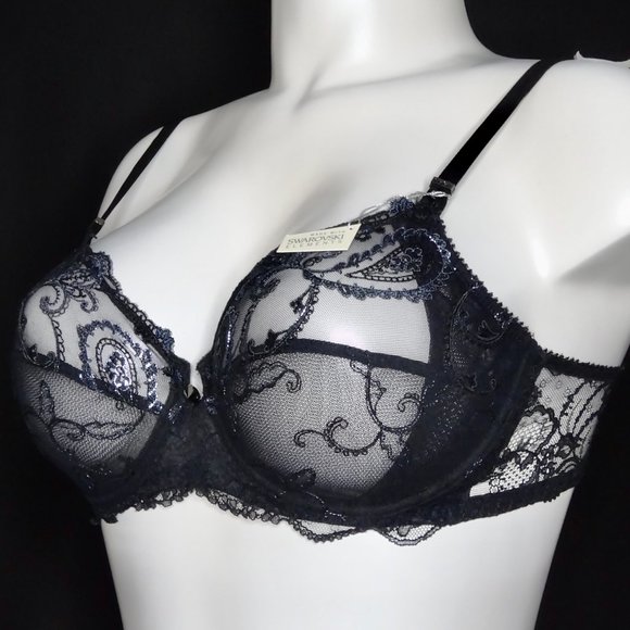 LISE FULL CUP LACE BRA - Picture 3 of 7